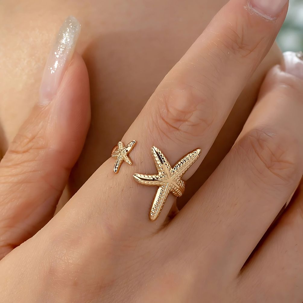 The Starfish Ring Try On